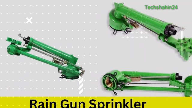 Rain Gun Sprinkler For Farmland Irrigation System Techshahin24