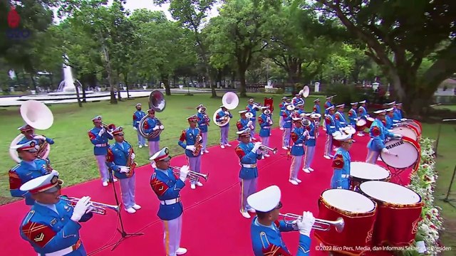 Upacara Peringatan Ke-77 Hari Tentara Nasional Indonesia Tahun 2022