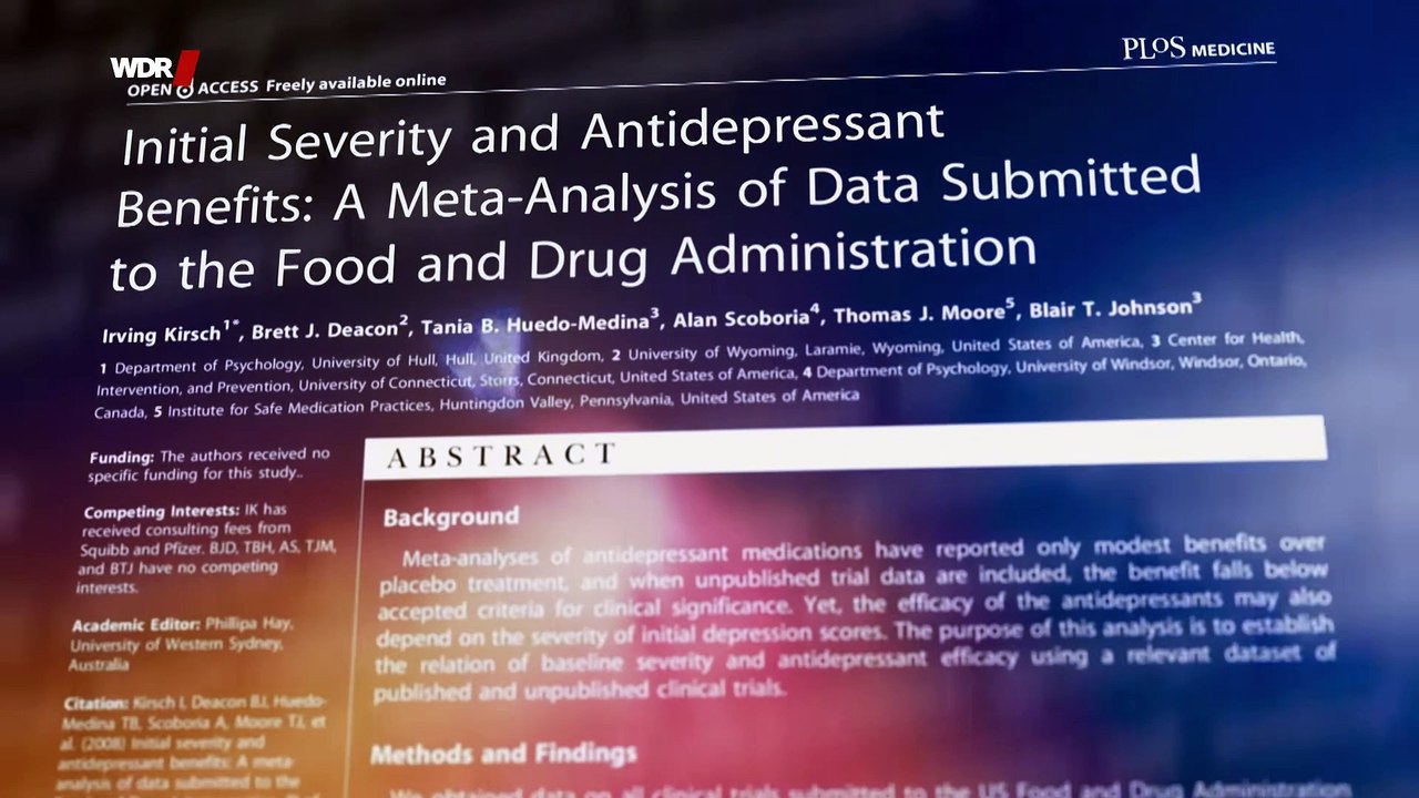 Tabletten gegen Depressionen