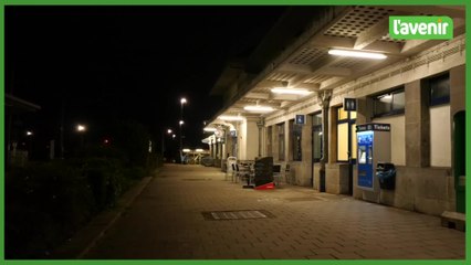 Marloie : la grève des trains laissent les navetteurs à quai