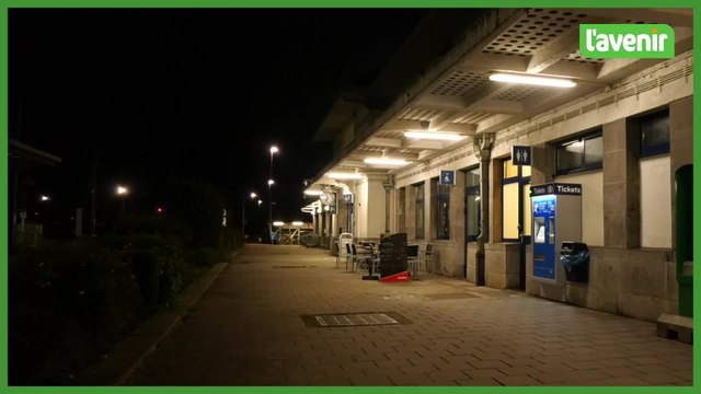 Marloie : la grève des trains laissent les navetteurs à quai