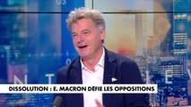 Fabien Roussel, à propos de la dissolution de l’Assemblée nationale : «Le président fait son petit enfant capricieux qui tape des pieds»