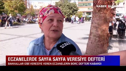 Eczanelerde sayfa sayfa veresiye dönemi