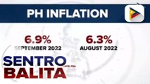 PSA: Inflation sa bansa, muling bumilis sa 6.9% nitong Setyembre