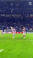 El Barça, agradecido a los culés que se desplazaron a Milán para ver el partido / FCB