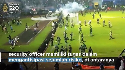 Tugas Berat Security Officer Sepakbola, Antisipasi Kerusuhan Hingga Terorisme | Katadata Indonesia