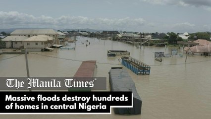 Massive floods destroy hundreds of homes in central Nigeria