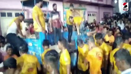 નોમની રાત્રીએ વિશાળ પલ્લી મેળો યોજાયો