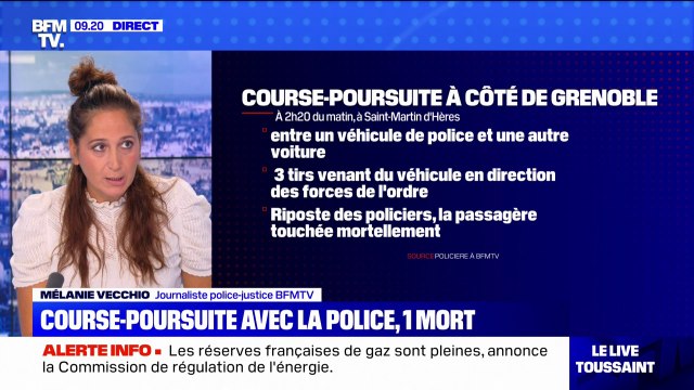 Refus d'obtempérer à Grenoble: une jeune femme de 18 ans tuée après une course-poursuite avec la police