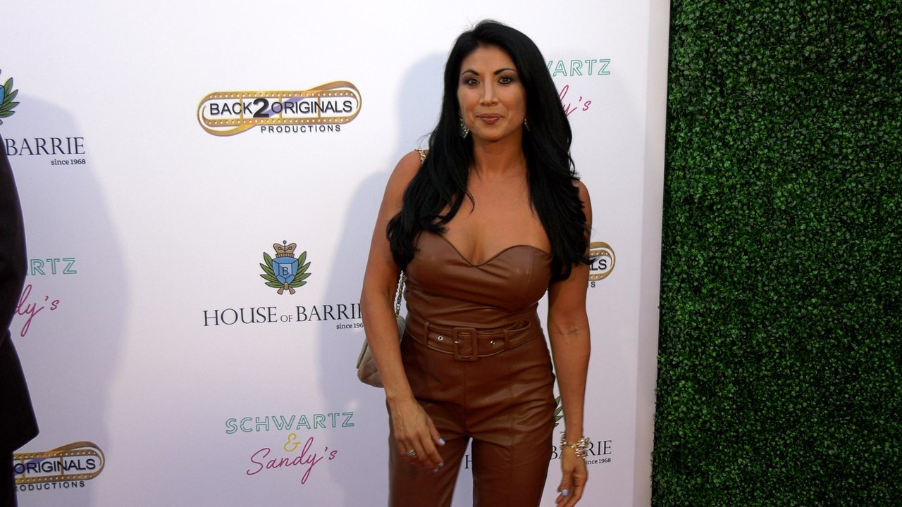 Gia Salazar attends the grand opening of "House of Barrie" in Los Angeles
