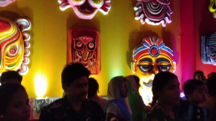 shreya at Durga Puja II comedy II fun II enjyment