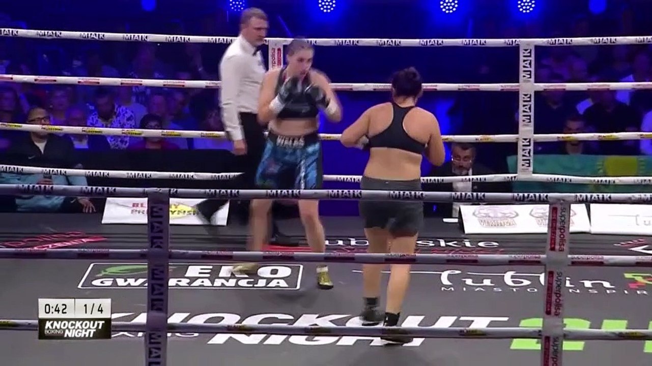 Justyna Walas vs Nana Chakhvashvili (01-10-2022) Full Fight