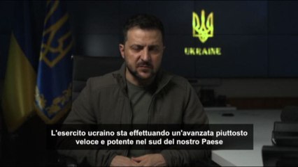 Ucraina, Zelensky: decine di insediamenti liberati in settimana