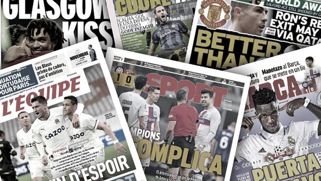 L'avenir de Cristiano Ronaldo dicté par le Qatar, la folle victoire de l'OM enflamme la presse française