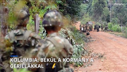 A kolumbiai kormány békül a gerillákkal