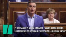 Pedro Sánchez, a Cuca Gamarra: 