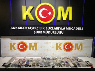 Kaçak cep telefonu operasyonu: 1 kişi tutuklandı