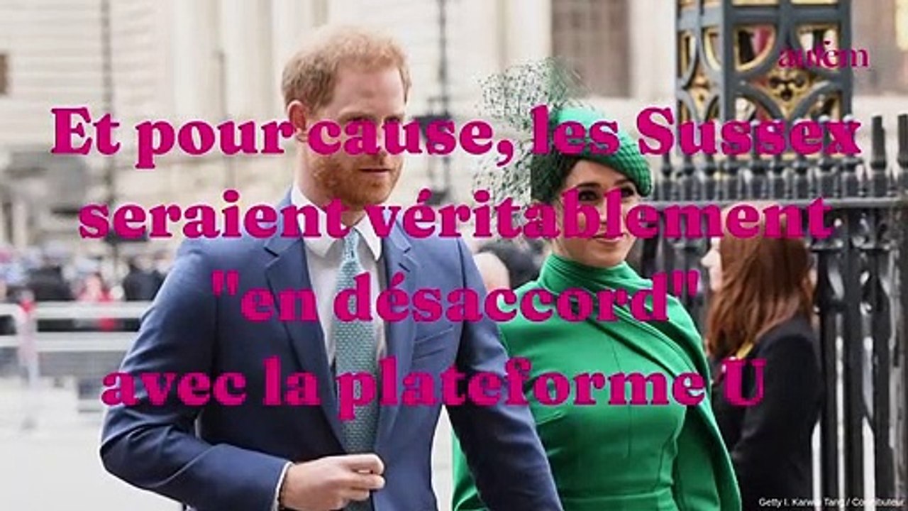 Meghan Markle et Harry "en panique" : ce gros désaccord avec Netflix qui pourrait tout faire capoter