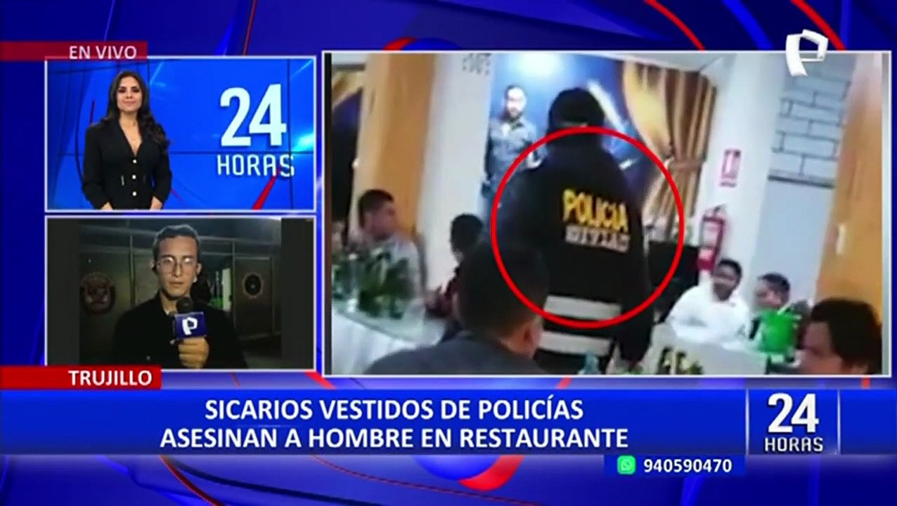 Trujillo: hombre asesinado a balazos por sicarios vestidos de policías tenía antecedentes policiales