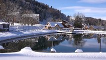 56.Beautiful Winter - Snowfall - Stock Footage - No Copyright Videos