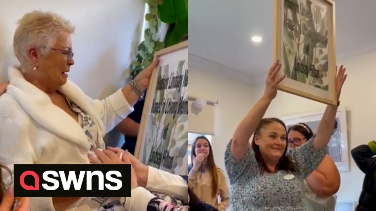 Expectant mum reduces her friend to tears after revealing her baby will be named after her friend's late husband