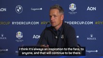 Luke Donald believes that the Ryder Cup can heal the LIV Golf divide