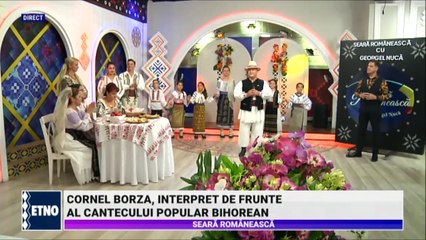Cornel Borza - Cand am plecat de-acasa (Seara romaneasca - ETNO TV - 26.09.2022)