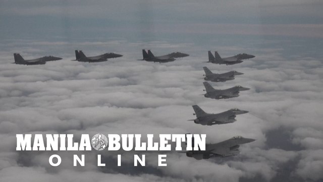South Korean and US fighter jets carry out precision bombing drills