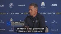Luke Donald believes that the Ryder Cup can heal the LIV Golf divide