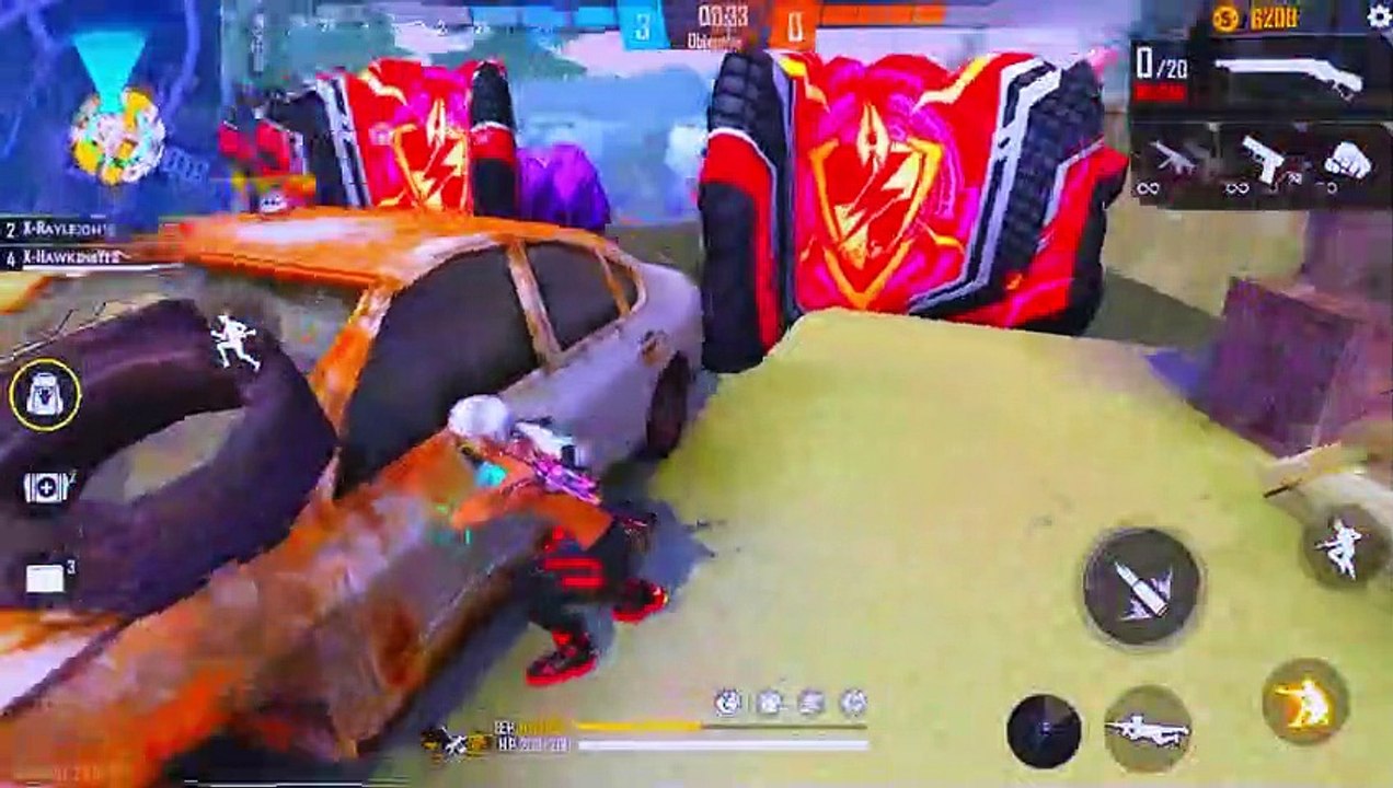 Kills Highlights: FREFIRE | XHAWKINS GAMING | GARENA FREE FIRE