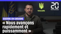 Guerre en Ukraine : Zelensky annonce une avancée de son armée dans la région de Kherson