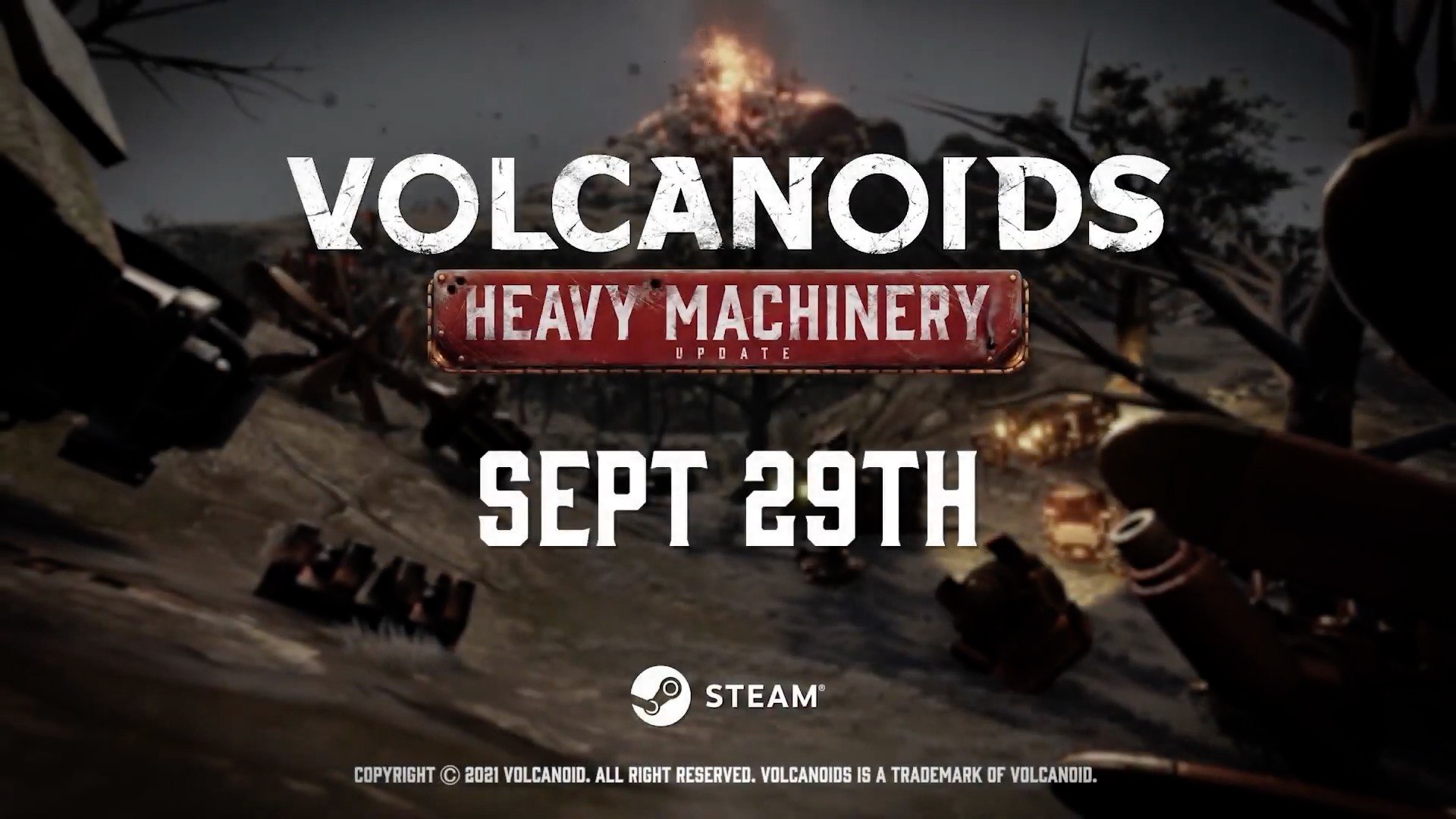 Volcanoids Official Heavy Machinery Update Trailer - video Dailymotion