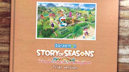 Doraemon Story of Seasons Friends of the Great Kingdom - Bande-annonce de la démo