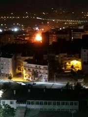 Elazığ yerel haberleri: Elazığ'da çatı yangını