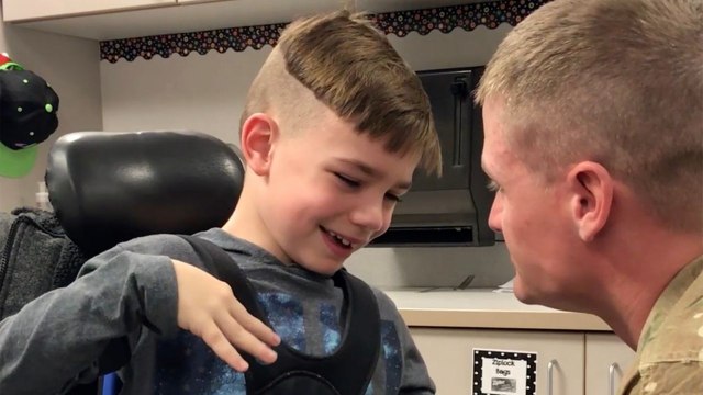USAF Sergeant Surprises Family After Returning Early From Deployment