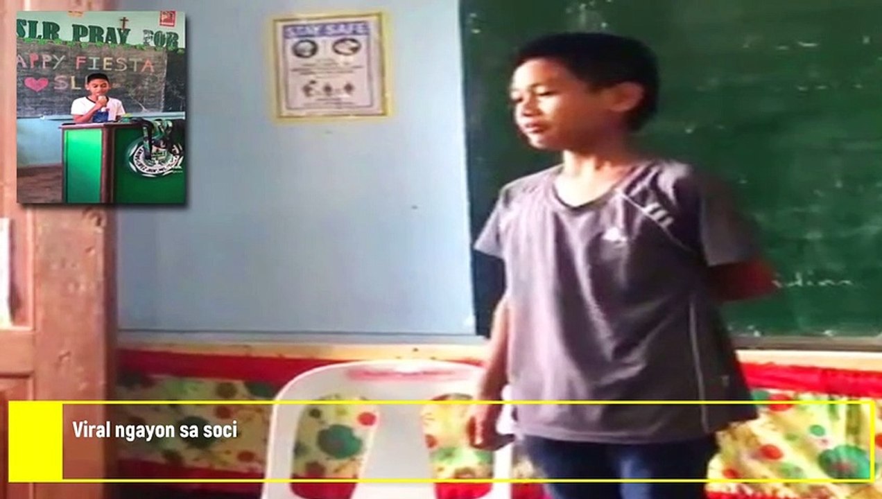 A student is now viral on social media, after he sang "Don't Stop Believin" by Journey