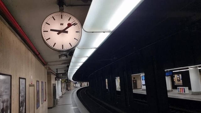 Grève du front commun syndical des cheminots : un quart des trains circulent