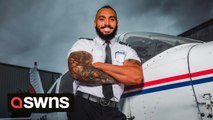 A student pilot has spent six days flying 4,000 miles across the UK and Channel Islands - to raise £10k for charity.