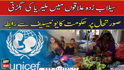 Government contacts UNICEF on worsening malaria situation in flood-affected areas