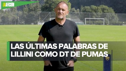 Скачать видео: Andrés Lillini deja de ser DT de Pumas