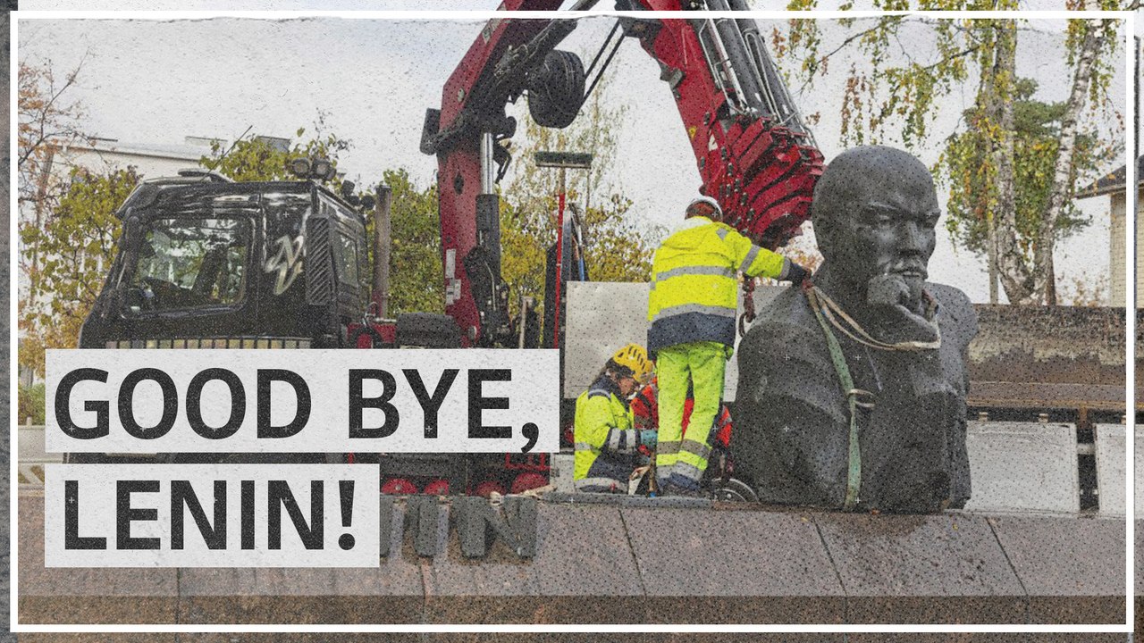 Finnland entfernt letzte große Lenin-Statue
