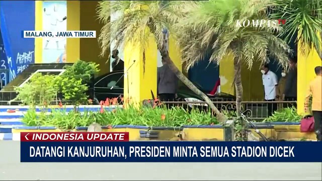 Datang ke Malang, Presiden Jokowi Jenguk Korban Tragedi Kanjuruhan