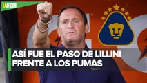 Andrés Lillini, un histórico en Pumas; es el sexto entrenador con más debuts en el club