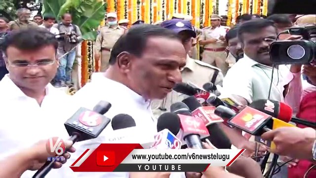 Minister Malla Reddy About CM KCR TRS Party Changed As BRS In TRS Bhavan | Hyderabad | V6 News