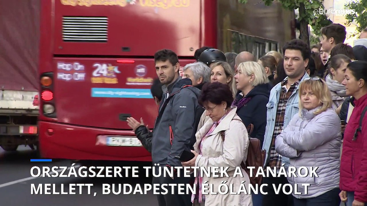 Tanár nélkül nincs jövő – sztrájk és élőlánc a pedagógusok világnapján