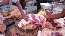 Amazing meat cutting skills || Beef cutting skills by butcher || How to cutting cow leg