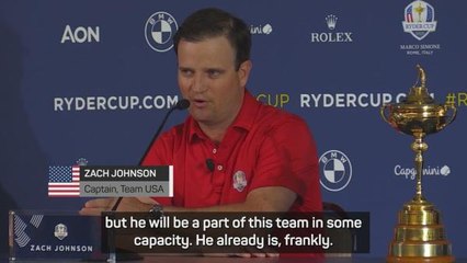 Tiger will play a part in the 2023 Ryder Cup, says Johnson