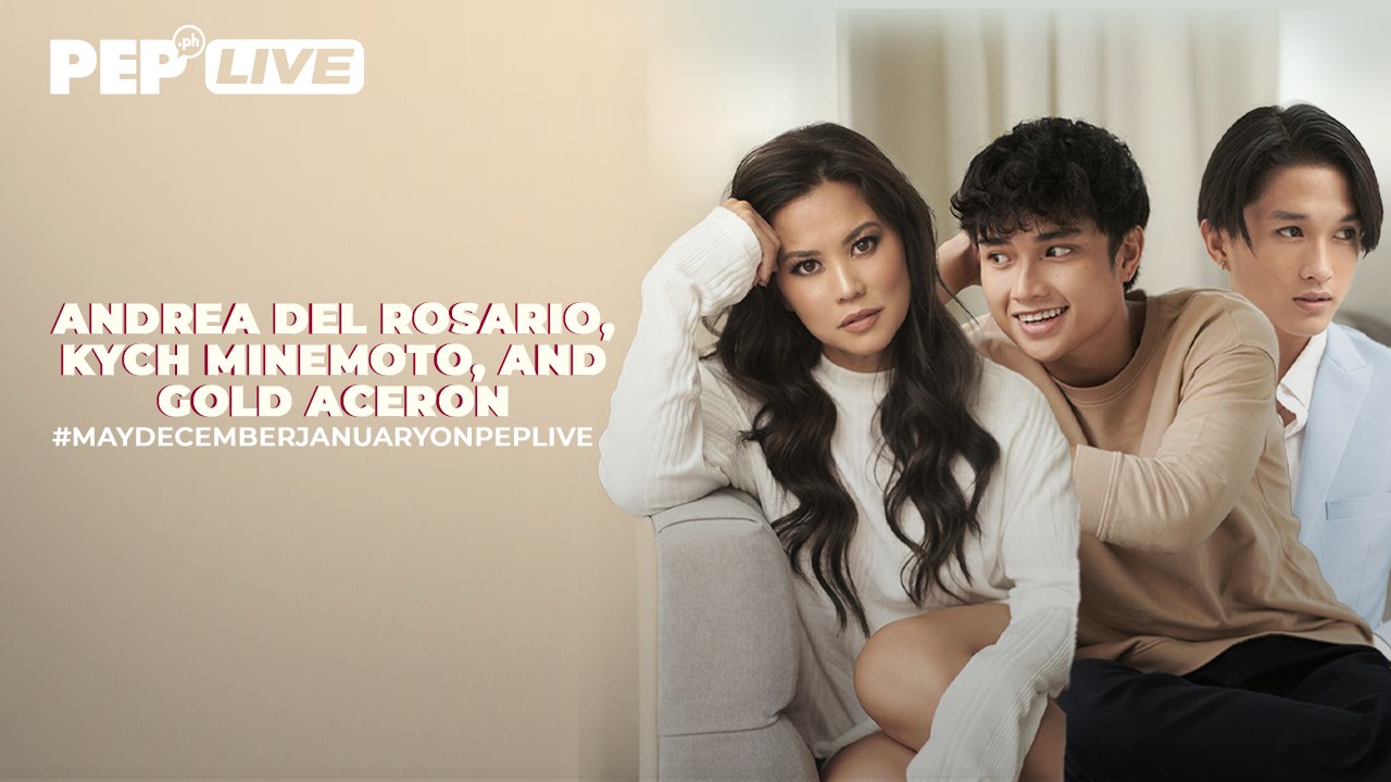 WATCH: Andrea del Rosario, Gold Aceron & Kych Minemoto on PEP Live