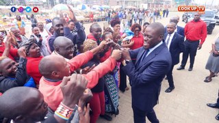 Governor Sakaja visits the newly constructed New Wakulima Market