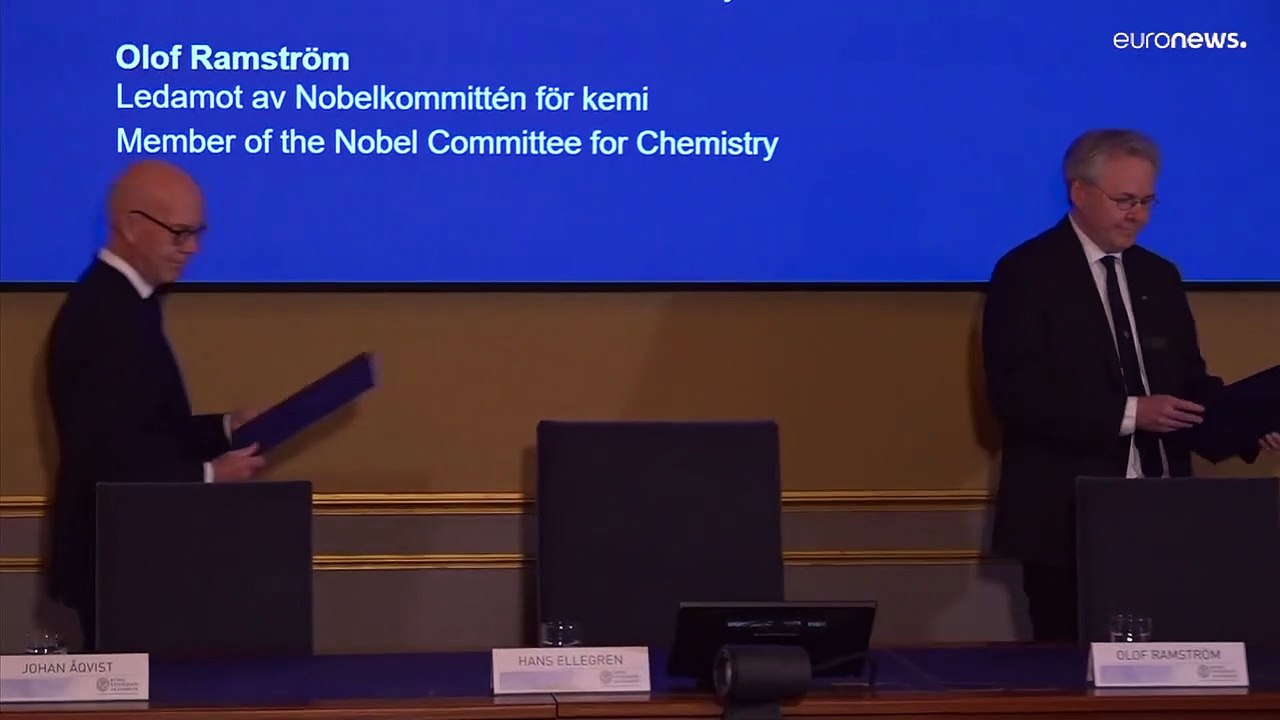 Le prix Nobel de chimie revient à la chimie "click", une méthode pour relier des molécules